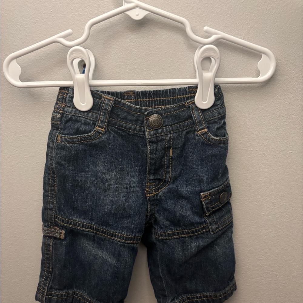 Old Navy Dark Blue Kids Denim Shorts